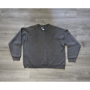 Vintage 90s Starter Pro80 Heavyweight Sweatshirt Crewneck Gray Size Large